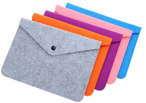 Dokumentenmappe, Filz, Aufbewahrungstasche, Mehrzwecktaschen, Filz, Brieftasche, Umschlag, Dokumentenhalter, Aufbewahrungstasche für Familienbüro, staubdichter Dokumentenhalter
