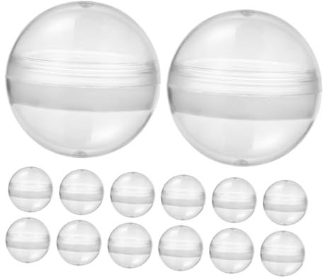 KITANDOVE Empty Fillable Balls for Vending Machine 50pcs Plastic Balls Bulk Packaging for Sweet Vending Machine