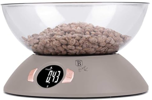 Berlinger Haus Bilancia da cucina con ciotola, collezione Taupe BH-9616