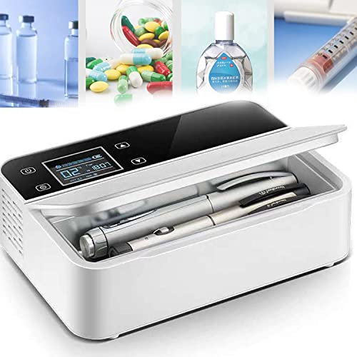 Mini frigo elettrico per insulina, da viaggio, per medicinali, interferone e farmaci, borsa termica per medicinali