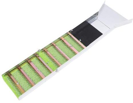 EMUKOEP Equipo ligero de esclusa de minería de oro, aleación de aluminio plegable, compacto de 50 pulgadas para río, arroyo, exploración de oro, exploración, dragado