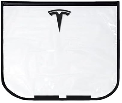 YFFTHREE Copertura Antipioggia per Porta Ricarica per Tesla Model 3 2023-2025,Copertura Antipioggia Magnetica per Veicoli Elettrici EV Charge Plug,Installazione Semplice e Sicura,Black
