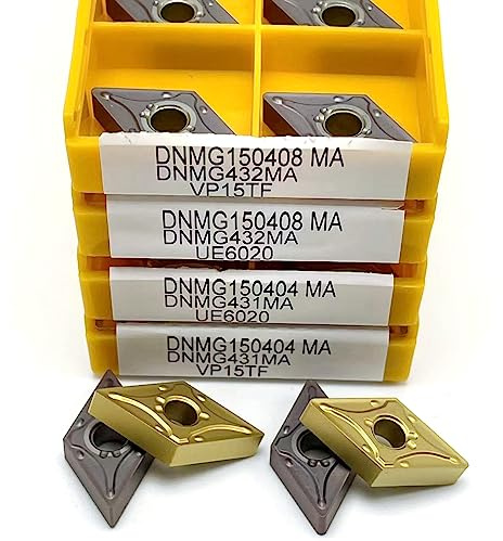 Inserto in metallo duro DNMG150404 DNMG150408 MA VP15TF UE6020 US735 Utensile da taglio DNMG 150404 150408 Tornio CNC di alta qualità(DNMG150408 UE6020)