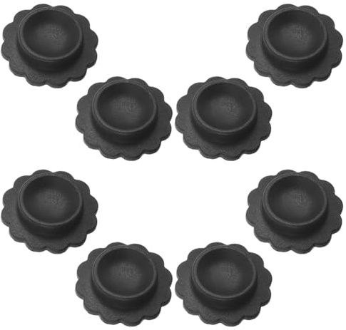SUPVOX 8 Pezzi Cappucci per Punte di Ombrellone 8Mm Copertura di Ricambio Resistente per Estremità Ombrelloni da Giardino Accessori per Riparazione Ombrelli Interni ed Esterni