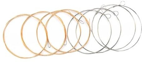 BEALIFE las piezas de repuesto para mandolina de guitarra Accesorios que ofrecen un rendimiento duradero, estabilidad resonancia incomparable Piezas guitarra Cuerdas mandolina Fácil