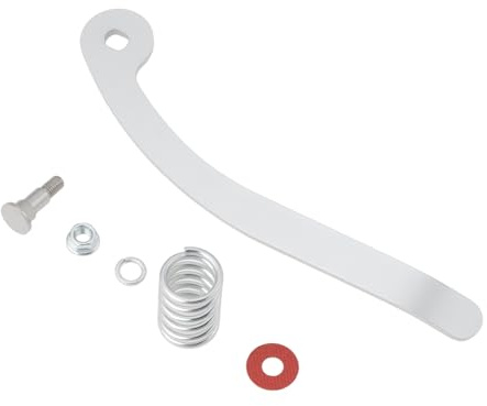 SG Store 1 Set Di Parti Di Manovella Per Ponte Vibrato Tremolo In Metallo Argentato Compatibile Con Bigsby Chitarre