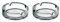 'Pasabahce 54036 Bistro – Cendrier en verre Bistro, Lot de 2