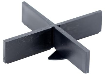 Sanpro Fugenkreuze mit 1 mm Bodenplatte, Größe 3 mm/Höhe 10 mm, Anzahl 100 Stück (Fugen Boden Bodenplatte Terrasse Terassenplatten verlegen Kreuze) (Pack à 100 Stück)