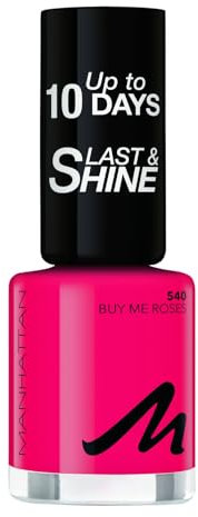 Manhattan Last und Shine Nagellack, Nr.540 Buy Me Roses, 1er Pack (1 X 8 ml)
