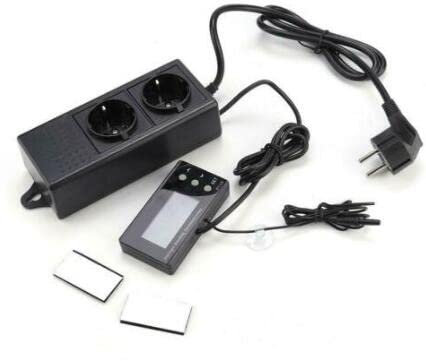 Temperatur regler, Digitaler LCD PID Thermostat Temperaturregler 0-50 ℃ für Reptilien zuchtbox Aquarium Inkubator