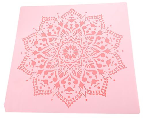 IOIUSKKU Wiederverwendbare Mandala Malvorlage für eine breite Anwendung, langlebig für Lange Zeit, gemischte Mandala Hilfs Malvorlagen, Wie Gezeigt 1