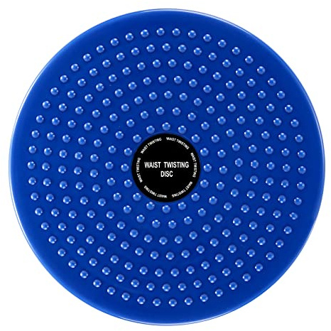 NISHZHU Fitness Taille Drehen Scheibe Balance Board KöRper Trainieren für Sport Magnet Massage Platte Wackelnde Taille Drehen Scheibe, Blau