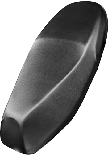 Motorcycle Seat Cover,Breathable PU Leather Motorcycle Seat Protector,Motorbike Seat Cover with Elastic, Motorcycle Rain Seat Cover for Motorcycle Scooter Seat (Black - High Stretch Leather)
