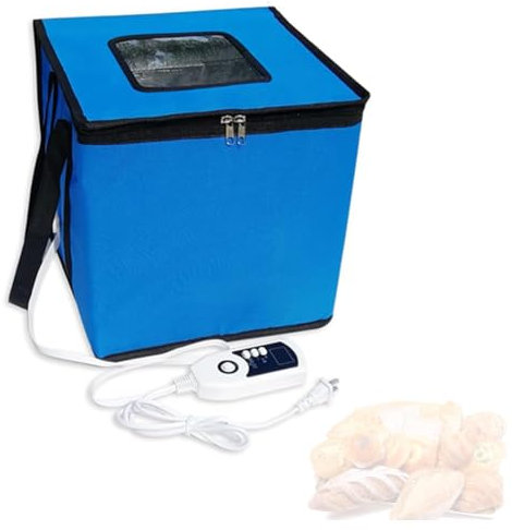 Versatile Dough Proofer with Precise Temperature Control - Perfect for Bread Making, Yogurt, Fermented Bean Sprouts - Reusable Proofing Box