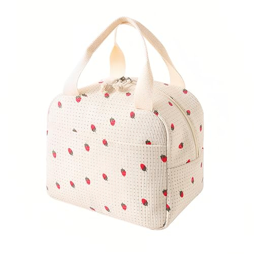 MUNSKT Sac Isotherme Repas Pour Homme Femme Enfant Sac Lunch Box Isotherme Sac à Lunch Isolé En éTanche réutilisable Sac Lunch Isotherme Portable pour Bureau Voyage Pique Nique