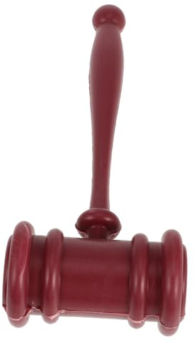 Mikinona Judge's Hammer Props Gavel Retro Halloween Costume Props Judges Hammer