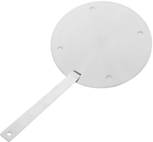 DEARMAMY Plaque Diffuseur de Chaleur Acier Inoxydable pour Plaques Induction et Gaz Accessoire Cuisson pour Casseroles Non Compatibles Induction