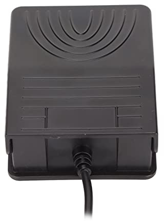 Vvikizy Pédale USB, Commutateur au Pied Ergonomique avec Commutateur Mécanique pour Les Paramètres de Touche de Transcription de Contrôle Multimédia de Jeu sur Ordinateur