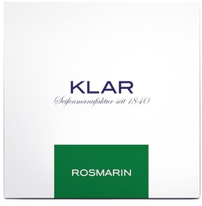 Badeseife Rosmarin 150 g Cosmos zertifiziert palmölfrei Seife | Badeseife mit belebendem Rosmarinduft, palmölfrei und Cosmos-zertifiziert, für normale Haut geeignet und angenehm pflegend.