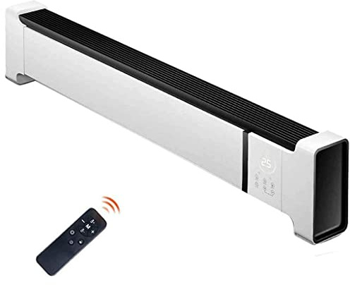 WANGFENG Heater,2000 W Heaters Electric for Home - Skirting Panel Heater - Most Popular Stylish Designer Look Convector Radiator - Low Energy - with Thermostat/Timer/Remote Control,White,Nice