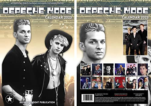 Depeche Mode Kalender 2023 mit Depeche Mode Kühlschrankmagnet