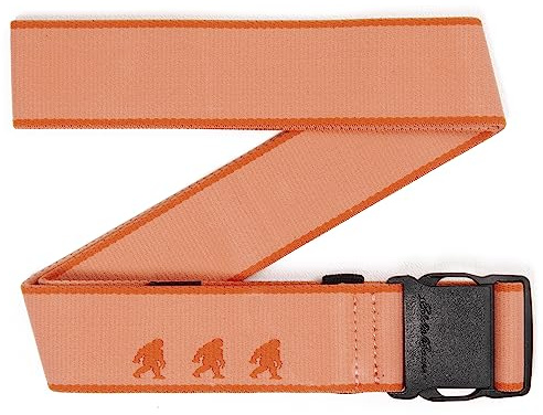 Eddie Bauer Women's Active Stretch Webbing Belts, One Size Fits Most, Coral Sasquatch