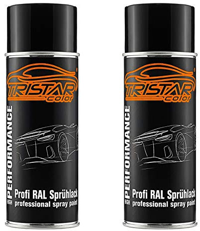 TRISTARcolor RAL 8001 Ockerbraun Spraydose 2 x 400 ml glänzend schnelltrocknend