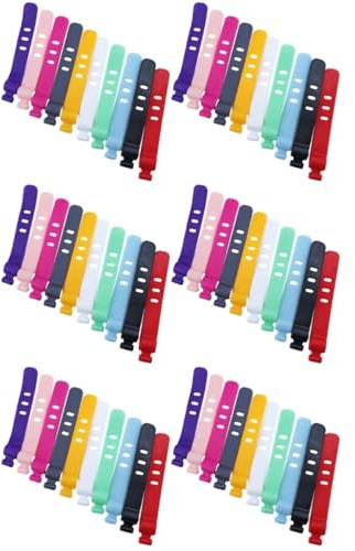 Gatuida 3sets Cord Organizer Wiederverwendbare Befestigungs Kabelbinder Für Desktop Kabel 50 Stücke * 3