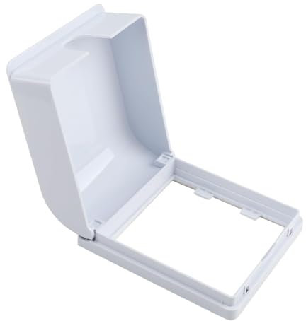 Plug Socket Covers, Self Adhesive Light Switch Socket Cover Box, Waterproof 86 Type Electrical Outlet Plug Protector, Dustproof Easy Access, Stylish Design for Home Protects Against Hazards