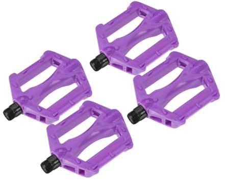 MOBUTOFU 2paare Fahrradpedale Zum Ersetzen Für Mountainbikes Und Rennräder Flache Pedale Mit Rutschfester Oberfläche Robuste Konstruktion Für Starke Beanspruchung Schnelle Und Einfache Inst