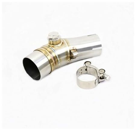 Enlace Medio De Escape De Motocicleta para Kawa&Saki R250 para ER6N para Ninja 250 Z250 Z250SL Silenciador De Escape De Motocicleta De 51 Mm Tubo De Conexión Central Delantero