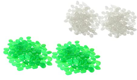 FONDOTIN Pietre Decorative Per Acquari 200 Pezzi Ciottoli in Resina Per Decorazioni E Accessori Per Acquari