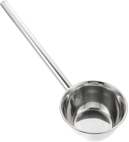 Alipis Louche Inoxydable à Manche Long Ergonomique Cuillère à Eau Pour Cuisine Jardinage Et Service Outil Pratique Pour Maison Hôtel Restaurant Manche Antidérapant