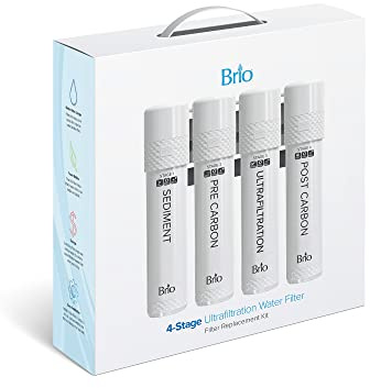 Brio 4-Stage Filter Replacement Kit for Ultrafiltration Water Cooler Dispensers