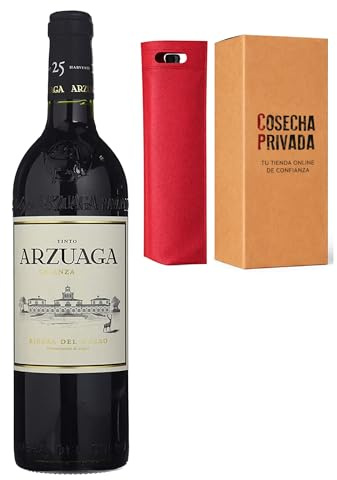 Arzuaga Crianza - Envío Gratis 24 H - Vino Tinto Ribera del Duero -Vino Regalo - Cosecha Privada (1 x Botella 75 cl, Crianza)