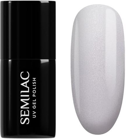 Semilac UV Nagellack Hybrid 237 White Pearl 7ml Kollektion Wedding Pearls