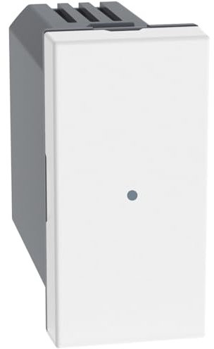 BTICINO Presa Smart WiFi MatixGO JW4531C, Gestione Consumi, Timer, Controllo Intelligente da Remoto con App Home+Control, Alexa, Google Home, Apple Home, Modulo Presa Elettrica Connessa, Smart Home