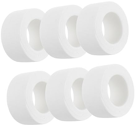 FOMIYES 6rolls Cotton for Medical Use Breathable Dressing Plaster Wound Closure Strips Pre Wrap Athletic Per Pack