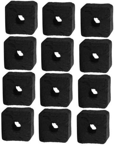 ibasenice Bamboo Charcoal Lump Charcoal Small Pieces for Indoor and Outdoor Japanese Grill Fire Pit Rocks for Bbq and Hotpot 1lb Pack