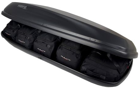KJUST Taschen Set 5stk kompatibel mit Dachbox HAPRO CARVER 8.5