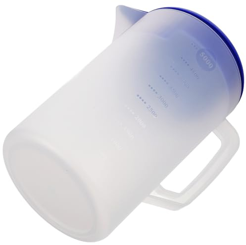 Jarra de Bebidas de Plástico Mate 5 L con Tapa y Vertedor