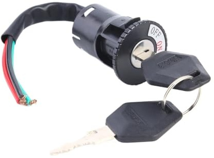 JASMKLX Chiave dell'interruttore di accensione della Bici elettrica Adatta for Il Blocco dell'alimentazione dei motocicli di Scooter for Biciclette elettriche(L)
