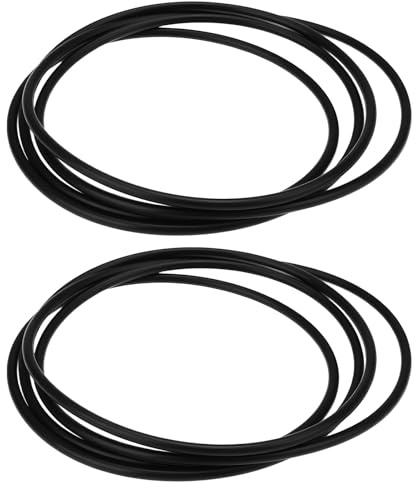 AS Axis Spindleon 2 correas de transmisión para tocadiscos compatibles con Pro-Ject Essential I II III correa de goma redonda