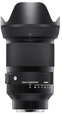 Sigma 341657 Obiettivo 35mm-F/1.2 (A) AF DG DN E-Mount (SE System) Mirrorless