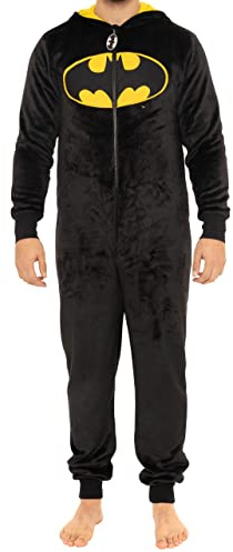 Batman Onesie | DC Schlafoveralls Für Herren | One Piece Kostüm
