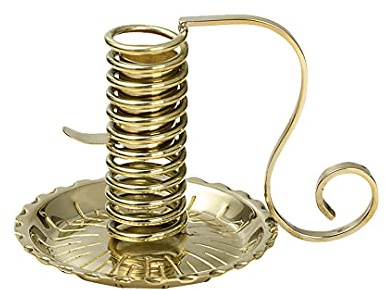 NKlaus Kerze kerzenhalter Gold Vintage, für Kerzen, Messing, 12cm, 1 Stück | Höhe: 12cm; Gewicht: 0,298Kg; 0,298Kg; 12cm; 2,5cm; 12 cm; 2,5 cm; Gold; Messing; 2,5cm; handleuchter; öllampe