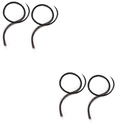 Vaguelly 2stücke Violin Bogen Haar Mongolisches Pferdehaar Für Reparatur Von Geigenbögen Geeignet Für Feine Griffigkeit Und Hohe Duktibilität