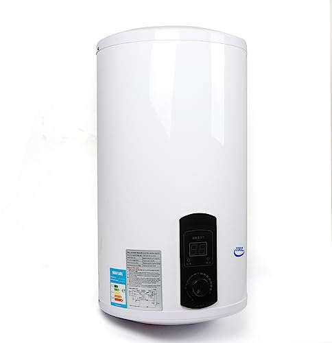 Calentador eléctrico de almacenamiento de agua caliente Smart Control de montaje en pared con tanque interior. Capacidad: 60 L. Calentador de agua electrónico con pantalla digital para baño y cocina