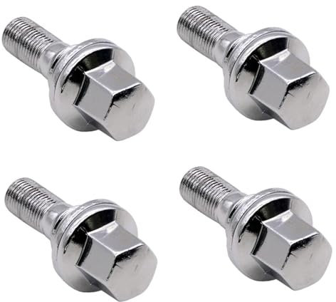 WTIXCRQ Radbolzen Radschraube Kompatibel Mit Citroen C5 C4L 4 Stück M12 X 1,25 Autozubehör Radschrauben Muttern Stehbolzen 540567 940684 9644576680 Radnabenmuttern