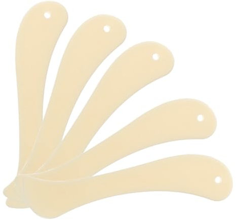 STOBOK 5stücke Kunststoff Falzbeil Bone Folder Tool Für Papierhandwerk Briefe Öffner Papier Falten Werkzeug Ergonomisch rutschfest Langlebig Praktisch Für Basteln Und Bürogebrauch